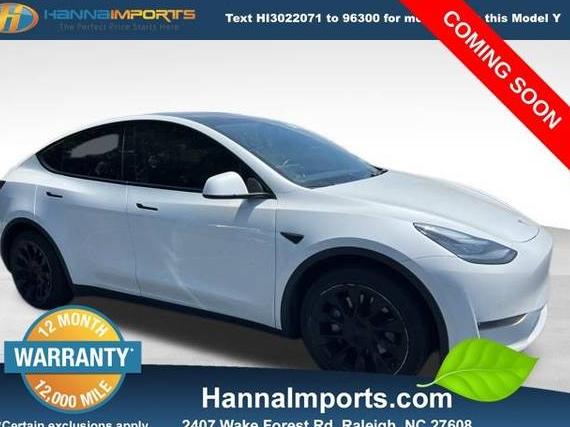 TESLA MODEL Y 2020 5YJYGDEE2LF053248 image